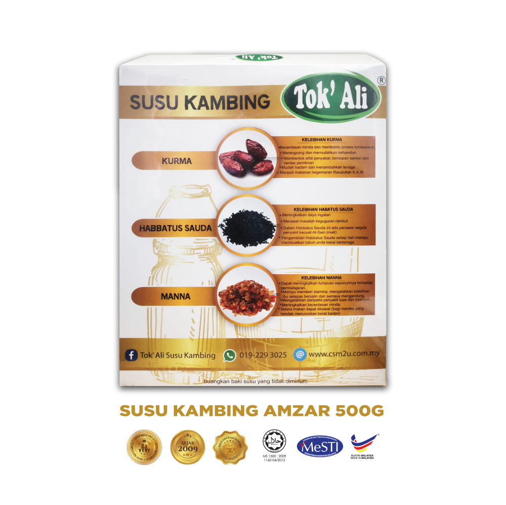 SUSU KAMBING AMZAR 500G