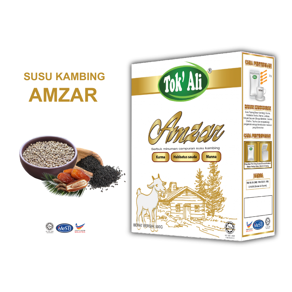 SUSU KAMBING AMZAR 500G