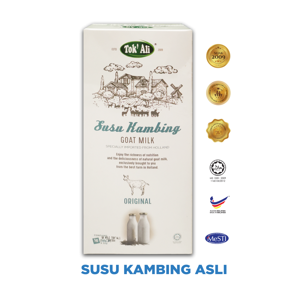 SUSU KAMBING ASLI SACHET 30G x 17 SACHET