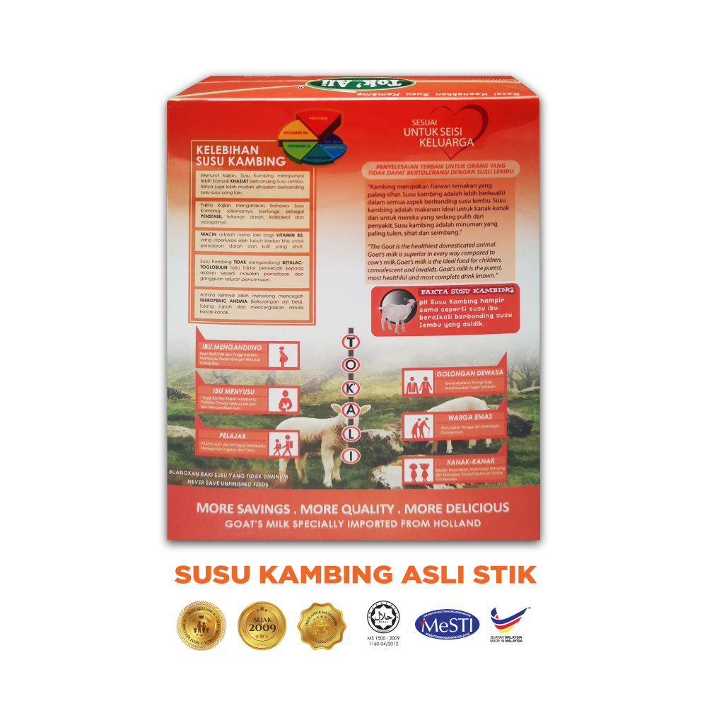 SUSU KAMBING ASLI STIK 25G x 20 STIK