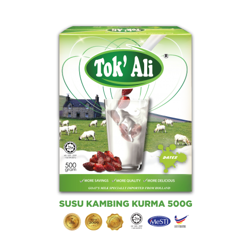 SUSU KAMBING KURMA 500G + FREE 50G