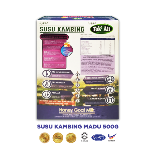 SUSU KAMBING MADU 500G + FREE 50G