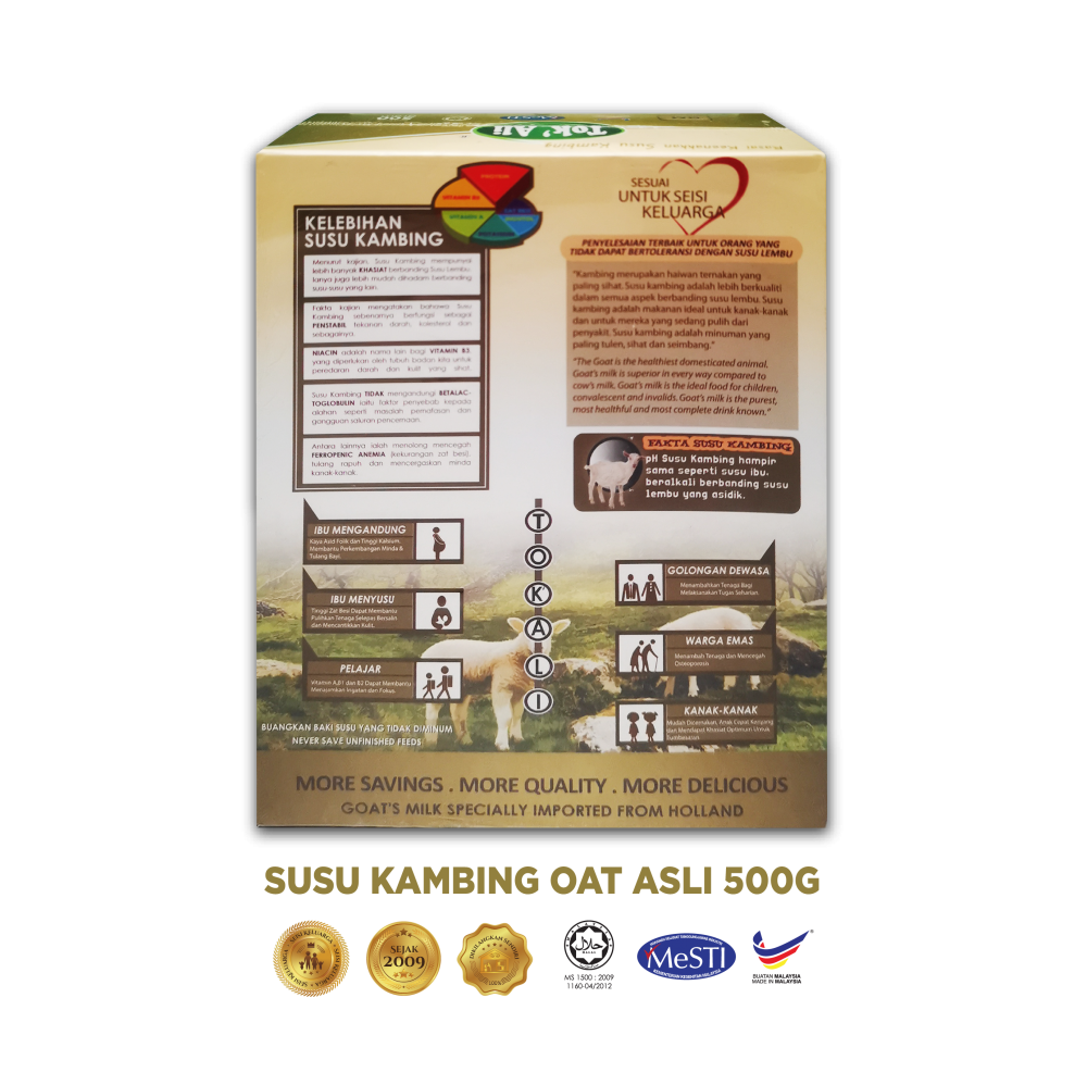 SUSU KAMBING OAT ASLI