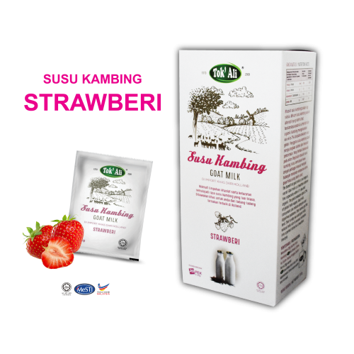 SUSU KAMBING STRAWBERI SACHET 25G x 20 SACHET