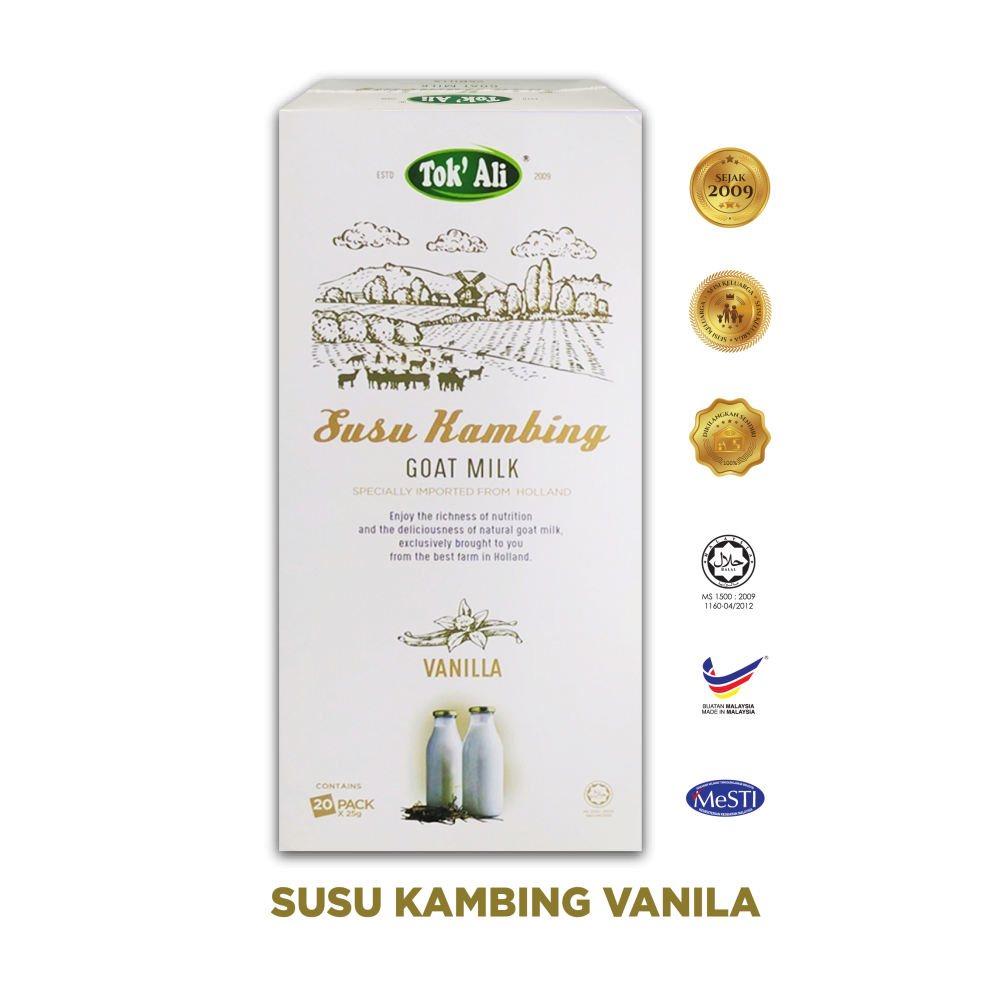 SUSU KAMBING VANILA SACHET 25G x 20 SACHET